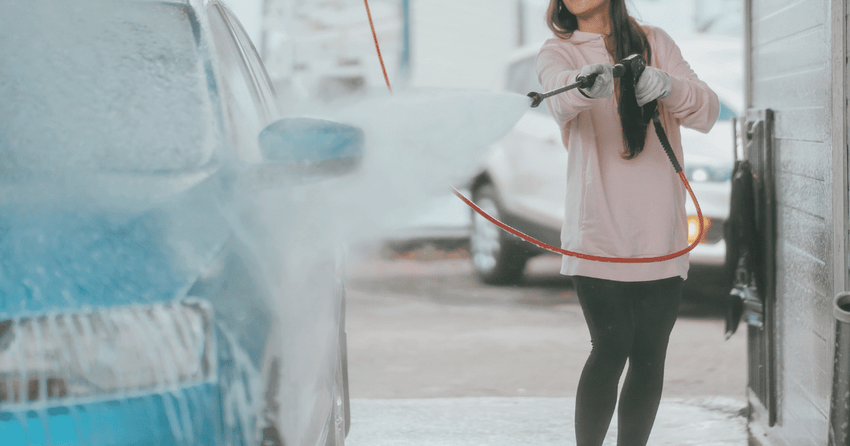 洗車